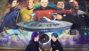 Star Trek Captains w Artists
